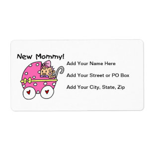 Nieuwe cadeautjes voor mama baby Girl Etiket