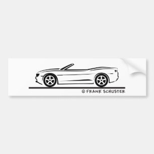 Nieuwe Camaro Convertible Bumpersticker