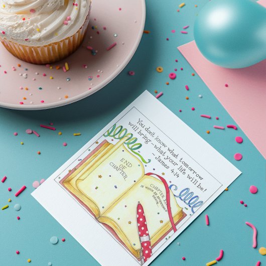 Nieuwe Chapter Birthday Kaart