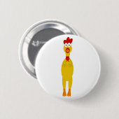 Nieuwe Chicken Pin Ronde Button 5,7 Cm (Voorkant /achterkant)