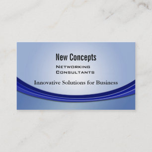 Nieuwe concepten, IT-consultants Visitekaartje