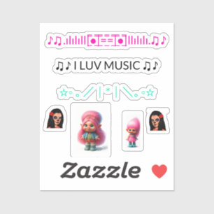 Nieuwe Cool Trendy iPhone Stickers voor Back of Ph