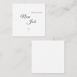 Nieuwe creditcard voor goede betaling informatiekaartje