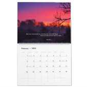 Nieuwe dag Devotional Calendar twee pagina Kalender (Feb 2026)