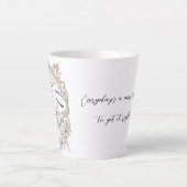 Nieuwe dag latte mok (Voorkant)