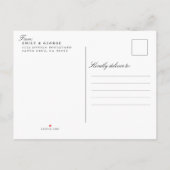 Nieuwe datum aankondiging handgeschreven datum ops (Achterkant)