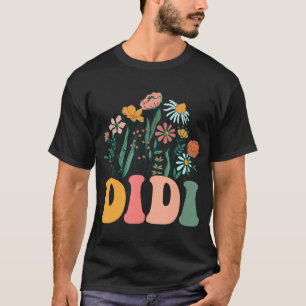 Nieuwe Didi Wildflower Eerste Verjaardag Baby show T-shirt