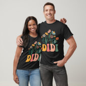 Nieuwe Didi Wildflower Eerste Verjaardag Baby show T-shirt (Unisex)