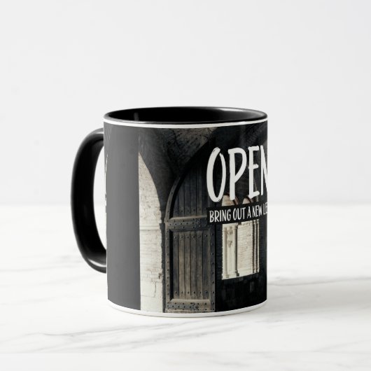 Nieuwe doorzettingsgraad mok (Voorkant links)