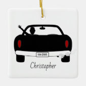 Nieuwe driver Guy op maat Keramisch Ornament (Voorkant)