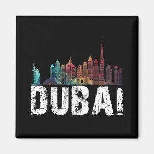Nieuwe Dubai Liefde Skyline Uni Voor Vakantie In D Magneet