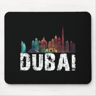 Nieuwe Dubai Liefde Skyline Uni Voor Vakantie In D Muismat