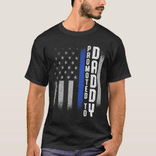 Nieuwe eerste keer dat papa politiewetshandhaving t-shirt