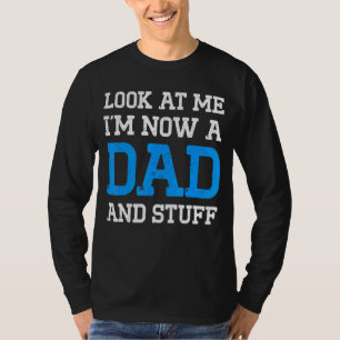 Nieuwe eerste keer pap om te kijken papa 4 t-shirt