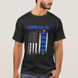 Nieuwe eerste keer papa politie politie politie po t-shirt