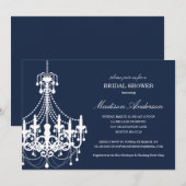 NIEUWE ELEGANCE | BRIDAL SHOWER INVITATION KAART (Voorkant / Achterkant)