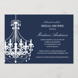 NIEUWE ELEGANCE   BRIDAL SHOWER INVITATION KAART