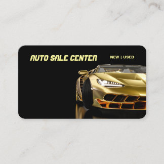 Nieuwe en gebruikte autoverkoop - automatische ver visitekaartje