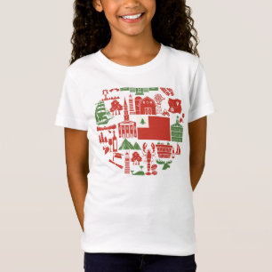 Nieuwe Engelstalige pictogrammen T-shirt