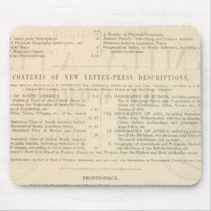 Nieuwe geïllustreerde familie van Verso Johnson At Muismat