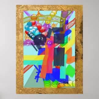 Nieuwe geometrie poster