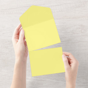 Nieuwe gepersonaliseerde tekstlogo Alles in één tr All In One Uitnodiging