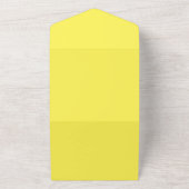 Nieuwe gepersonaliseerde tekstlogo Alles in één tr All In One Uitnodiging (Buitenkant)