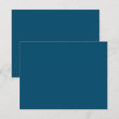 Nieuwe gepersonaliseerde tekstlogo platte notitiek notitiekaartje (Voorkant / Achterkant)