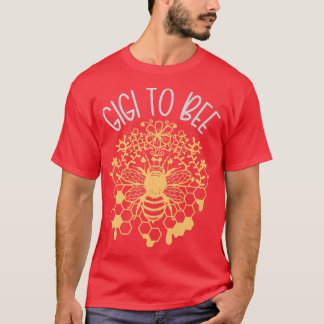 Nieuwe Gigi voor zwangerschapsuitkondiging voor om T-shirt