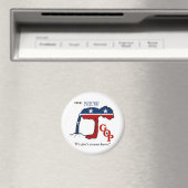 Nieuwe GOP Logo Magnet Magneet (Insitu (Vaatwasser))