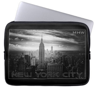 NIEUWE GORK CITY aangepaste monogram laptophoezen Laptop Sleeve