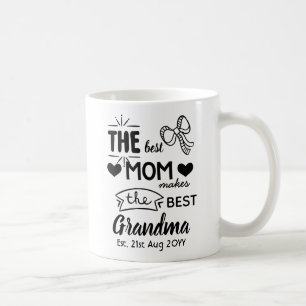 NIEUWE GRANDMOTHER Est. - Beste mama maakt beste o Koffiemok