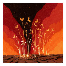 Nieuwe groei - Solarpunk Poster