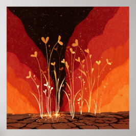 Nieuwe groei - Solarpunk Poster