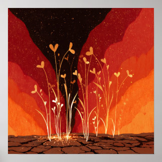 Nieuwe groei - Solarpunk Poster