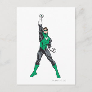 Nieuwe groene lantaarn 2 briefkaart