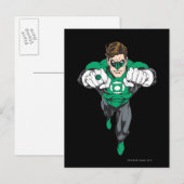 Nieuwe groene lantaarn 3 briefkaart (Voorkant / Achterkant)