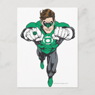 Nieuwe groene lantaarn 3 briefkaart