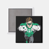 Nieuwe groene lantaarn 3 magneet (Voorkant / Achterkant)