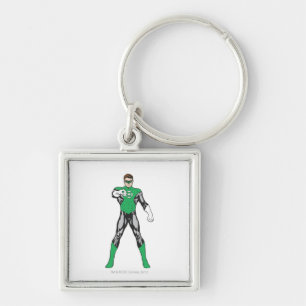 Nieuwe groene lantaarn 4 sleutelhanger