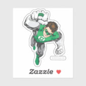 Nieuwe groene lantaarnpaal sticker (Vel)