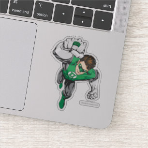 Nieuwe groene lantaarnpaal sticker