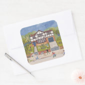 Nieuwe groep vierkante sticker (Envelop)