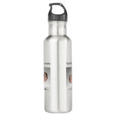 nieuwe grootmoeder eerste moederdag baby foto waterfles  (Achterkant)