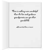 Nieuwe grootouders, Gefeliciteerd met kleinkind (Binnen (Rechts))