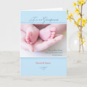 Nieuwe grootouders, , personaliseren met kaart (Gele Bloem)