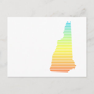 nieuwe hampshire chill fade briefkaart