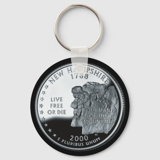 NIEUWE HAMPSHIRE SLEUTELHANGER (Voorkant)