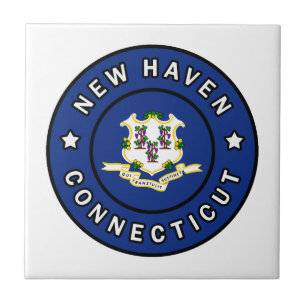 Nieuwe Haven Connecticut Tegeltje