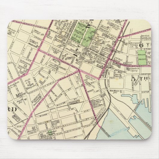 Nieuwe Haven Map Muismat (Voorkant)
